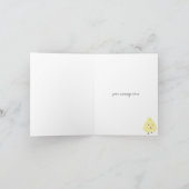 Baby voor paaskaarten feestdagen kaart (Binnen)