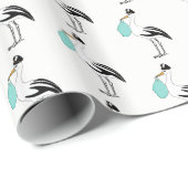 Baby voor speciale levering van winkels onthullen  cadeaupapier (Rol Hoek)