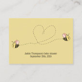 Baby voor tweelingbehuizing informatiekaartje (Achterkant)