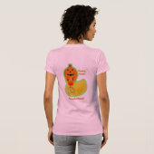 Baby voor vrede (Roos bril) v2.0 T-shirt (Achterkant volledig)