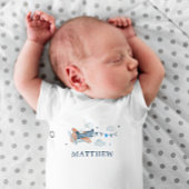 Baby voor Waterverf van het vliegtuig Romper