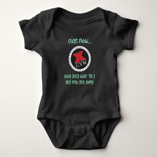 Baby voor werkuitkleding romper (Voorkant)