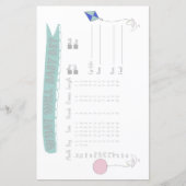 Baby-voorspeller-avontuurlijk Baby shower (Voorkant)