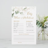 Baby Voorspelling en advies voor groene en goudops (Staand voorkant)