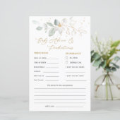 Baby Voorspelling en advies voor groene en goudops (Staand voorkant)