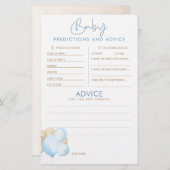 Baby voorspelling en adviesgame (Voorkant / Achterkant)