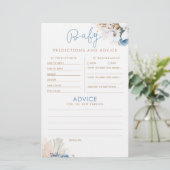 Baby voorspelling en adviesgame (Staand voorkant)