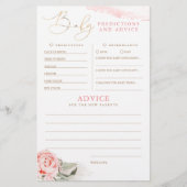 Baby voorspelling en adviesgame (Voorkant)