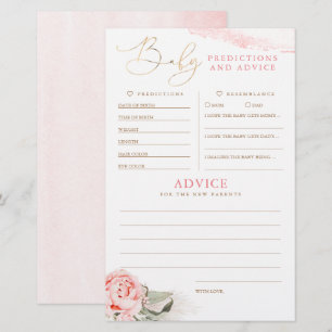 Baby voorspelling en adviesgame