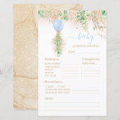 Baby voorspelling en adviesgame (Voorkant / Achterkant)