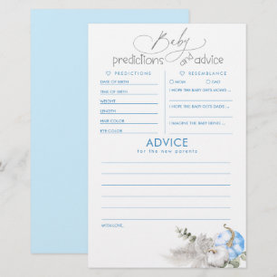 Baby voorspelling en adviesgame