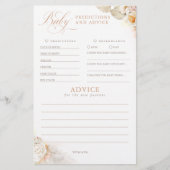 Baby voorspelling en adviesgame (Voorkant)