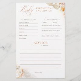 Baby voorspelling en adviesgame