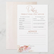 Baby voorspelling en adviesgame