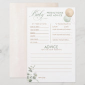 Baby voorspelling en adviesgame (Voorkant / Achterkant)