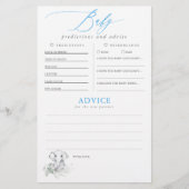 Baby voorspelling en adviesgame (Voorkant)