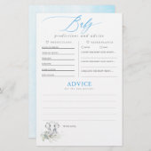 Baby voorspelling en adviesgame (Voorkant / Achterkant)