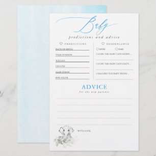 Baby voorspelling en adviesgame