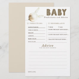 Baby voorspelling en adviesgame