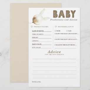 Baby voorspelling en adviesgame