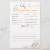 Baby voorspelling en adviesgame (Voorkant)