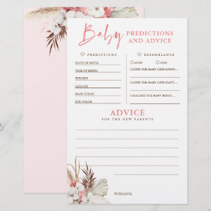 Baby voorspelling en adviesgame