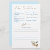 Baby voorspelling en adviesgame (Voorkant / Achterkant)