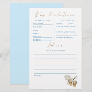 Baby voorspelling en adviesgame