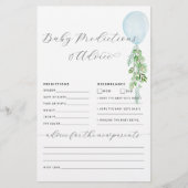 Baby voorspelling en adviesgame (Voorkant)