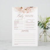 Baby voorspelling en adviesgame (Staand voorkant)