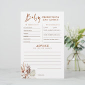 Baby voorspelling en adviesgame (Staand voorkant)