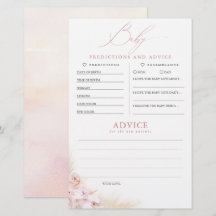 Baby voorspelling en adviesgame