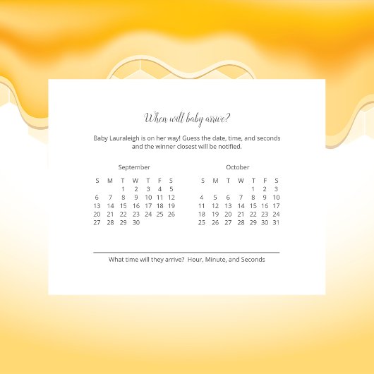 Baby voorspelling meisje Teddy Bear