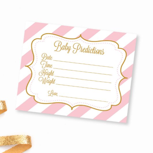 Baby voorspelling van game, hoogte, gewicht, datum informatiekaartje