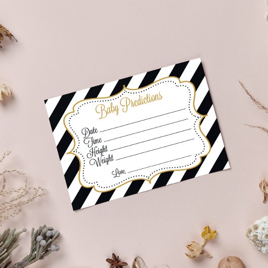 Baby voorspelling van game, hoogte, gewicht, datum informatiekaartje
