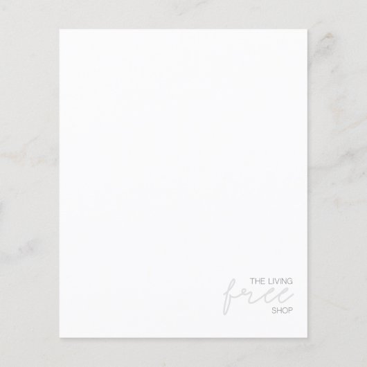 Baby voorspellingen - Baby Het is buiten koud Flyer (Achterkant)