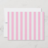 Baby voorspellingen - Baby shower game Kaart (Achterkant)