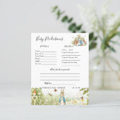 Baby Voorspellingen | Baby Shower Spel (Staand voorkant)