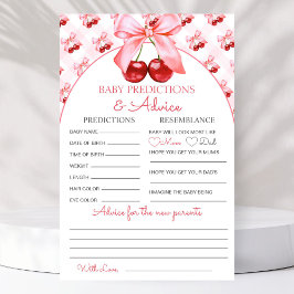 Baby Voorspellingen en Advies Baby Shower