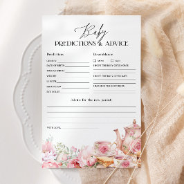 Baby Voorspellingen en advies Bloementhee Douche S