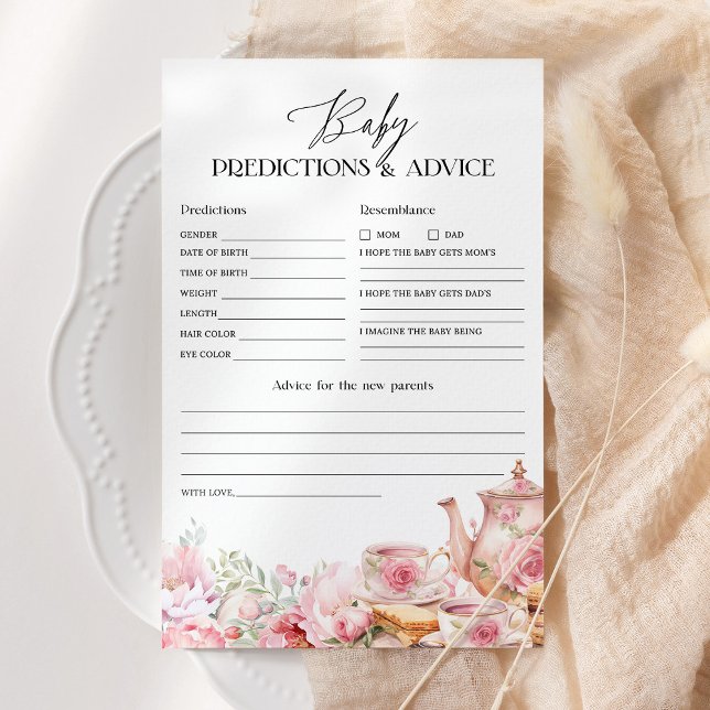 Baby Voorspellingen en advies Bloementhee Douche S (Creator heeft geüpload)