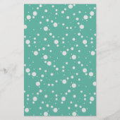 Baby Voorspellingen en Advies Groene Teddy Bear Ga Flyer (Achterkant)