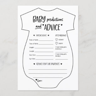 Baby Voorspellingen en Advies Kaarten