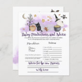 Baby Voorspellingen en Advies spel (Voorkant / Achterkant)