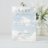 Baby Voorspellingen en Advies Spel Kaart (Staand voorkant)