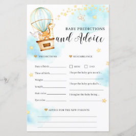 Baby voorspellingen en Baby shower