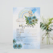 Baby voorspellingen We kunnen bijna wachten op Boh (Staand voorkant)