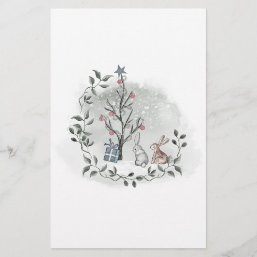 Baby voorspellingskaart winterbaby shower (Achterkant)