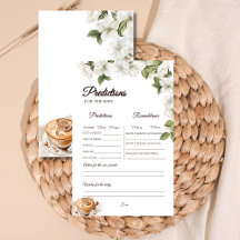 Baby voorspelt het baby shower van koffie