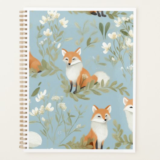 Baby Vos Bos Patroon Mooie Planner (Voorkant)